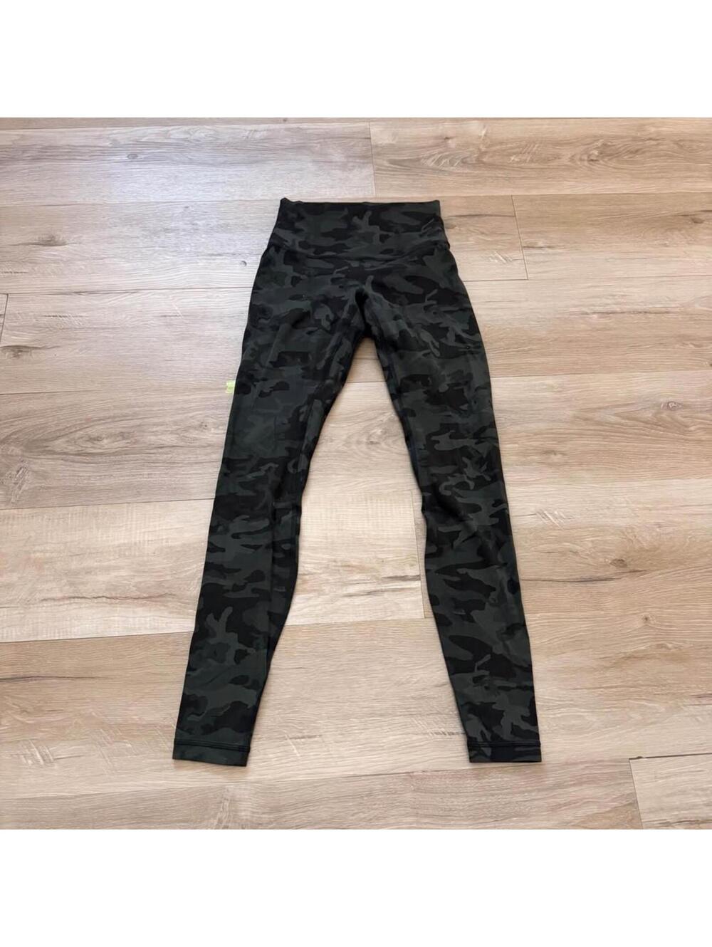 Lululemon Align Pants Green Camo Women's 4